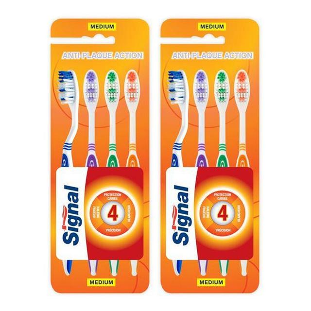 2050000341304 - Signal - Brosses à dents 4 actions médium