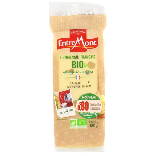 3123930671304 - Entremont - Emmental bio portion