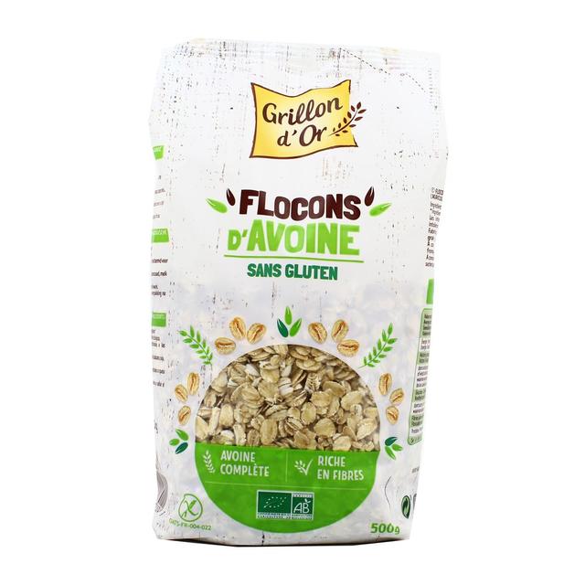 3421557701504 - Grillon Or - Flocon d'Avoine sans Gluten BIO