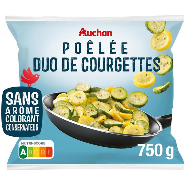 3596710332304 - Auchan - Poêlée duo de courgettes