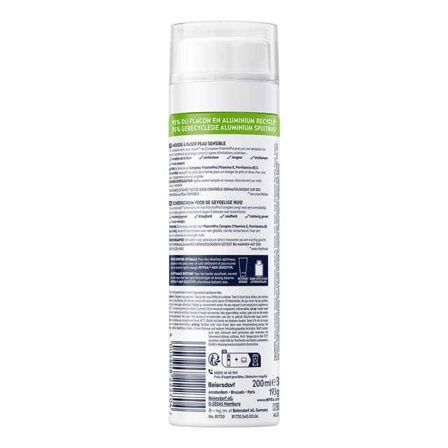 4005808222704 - Nivea Men - Mousse à raser sensitive