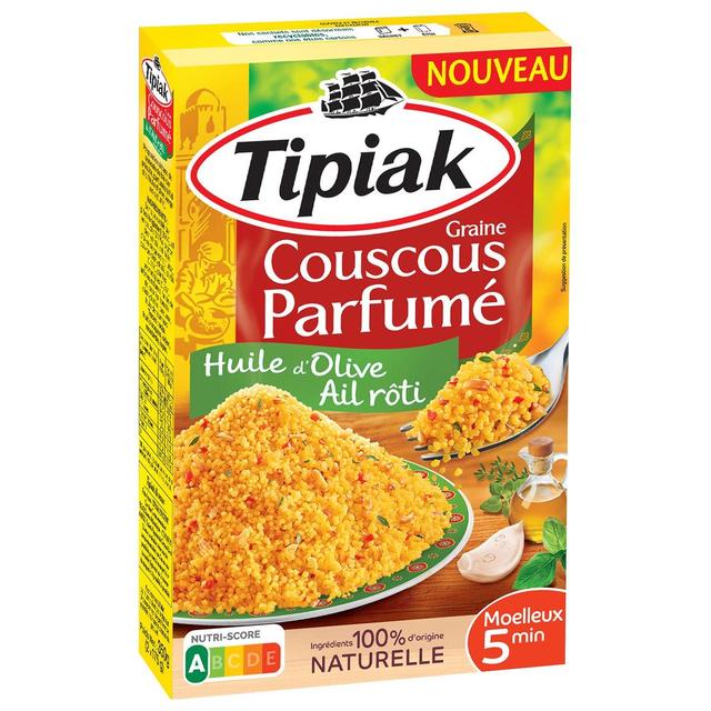 3600900022804 - Tipiak - Couscous Parfumé Huile d'olive & Ail rôti