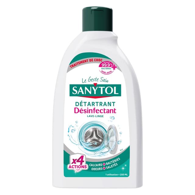 3045206383004 - Sanytol - Désinfectant Détartrant Lave Linge
