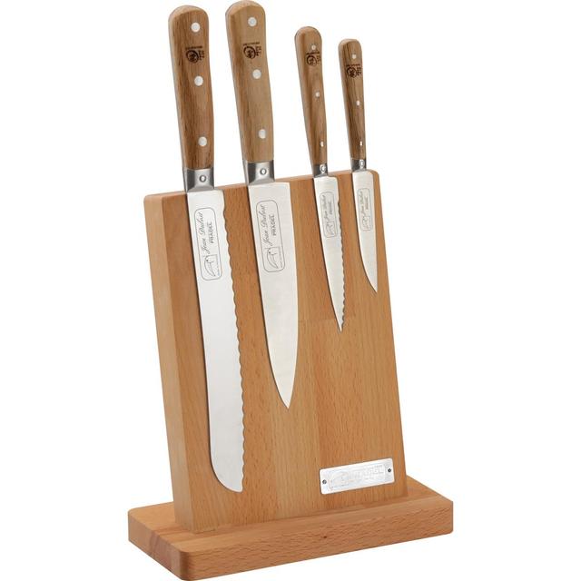 3219330185104 - Pradel - Bloc hêtre aimanté + 4 couteaux 1920
