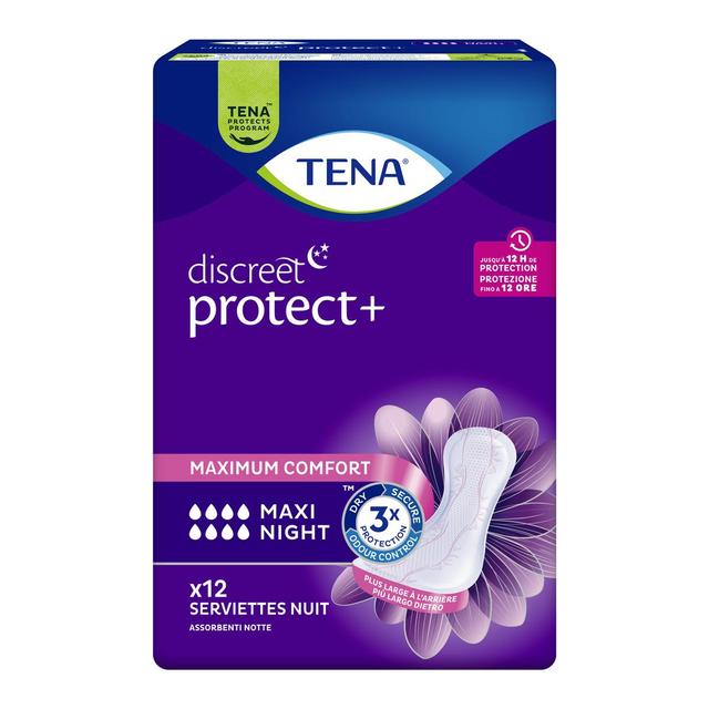 7322540455304 - Tena Lady - Serviettes Fuite Urinaire Maxi Nuit Discreet