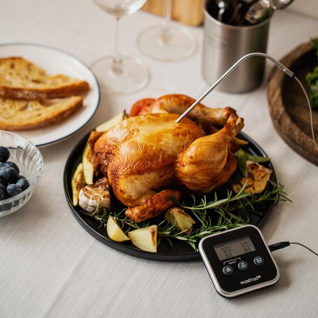 3485990736004 - Mastrad - Thermometre de cuisson m square - noir