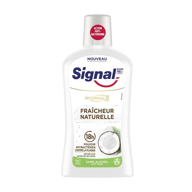 8720181086304 - Signal - Bain de Bouche antibactérien intégral 8 Fraîcheur naturelle