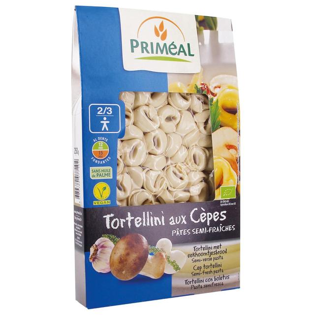 3380380077104 - Priméal - Tortellini aux cèpes bio, pâtes semi-fraîches