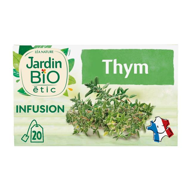 3760020507404 - Jardin Bio Etic - Infusion Thym Bio - 20 sachets