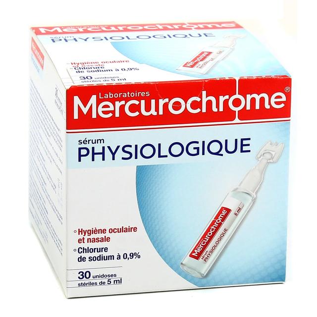 3160920508004 - Mercurochrome - Sérum physiologique