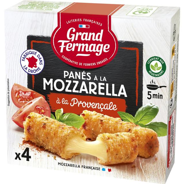 3523230058704 - Grand Fermage - Panés à la mozzarella