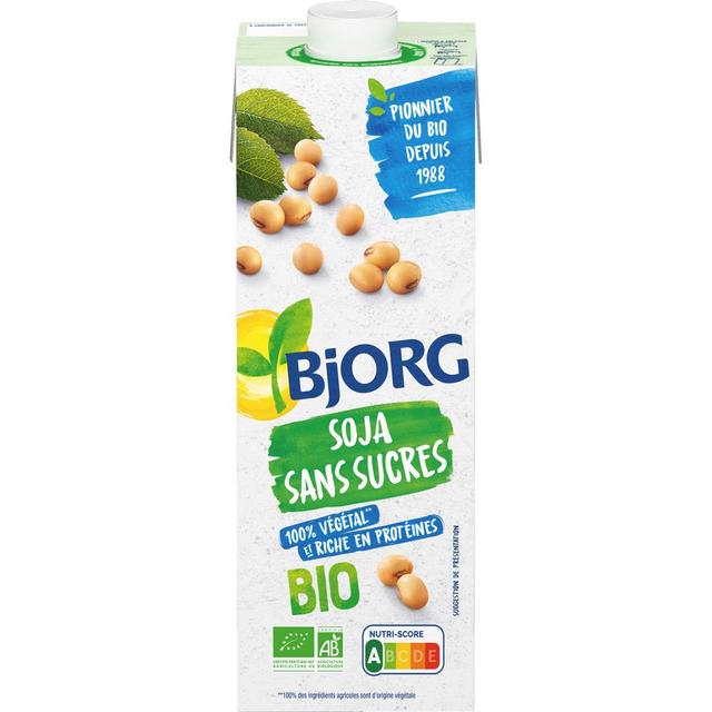 3229820019604 - Bjorg - Soja Sans Sucres Ajoutés Boisson Végétale Bio