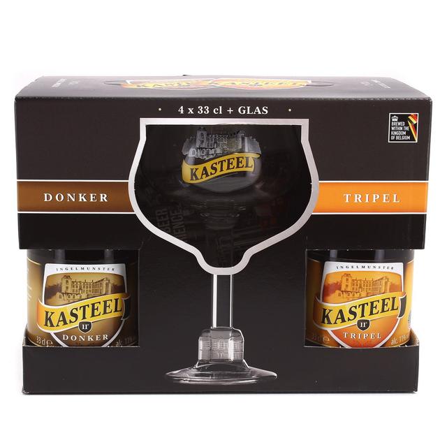 5411081000905 - Kasteel Bier - Coffre bière Blonde et Brune