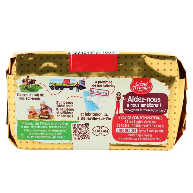 3354599571005 - Grand Fermage - Beurre doux