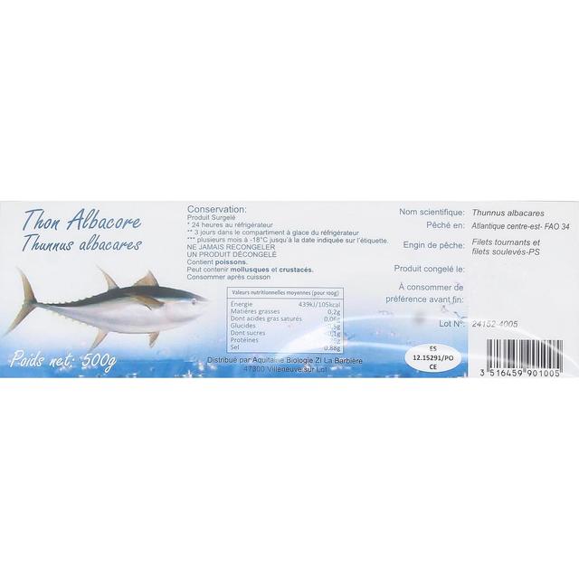 3516459901005 - Aquabon - Steak de Thon sans peau