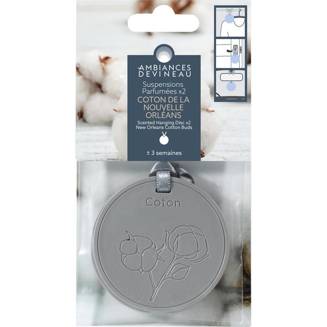 3482356292105 - Ambiances Devineau - Suspensions parfumées grises coton de la Nouvelle-Orléans