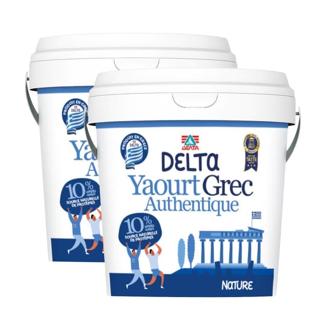 5201037709774 - Delta - Yaourt Grec Nature 10%mg