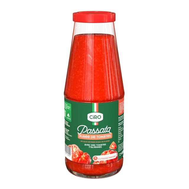 3760014293405 - Ciro - Purée de Tomates Passata en bouteille
