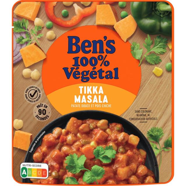 5010034013605 - Ben's Original - Tikka Masala Patate Douce et Pois Chiche 100% Végétal