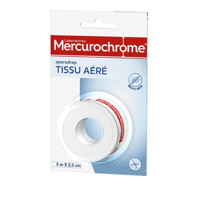 3160920504105 - Mercurochrome - Sparadrap aéré