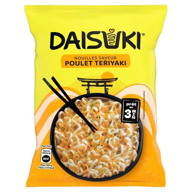 3036815444705 - Daisuki - Nouilles Instantanées Poulet Teriyaki en sachet