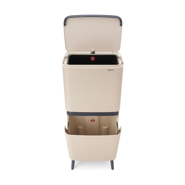 8710755275005 - Brabantia - Poubelle pour le recyclage SortUp Hi, 20+25 litres - Soft Beige