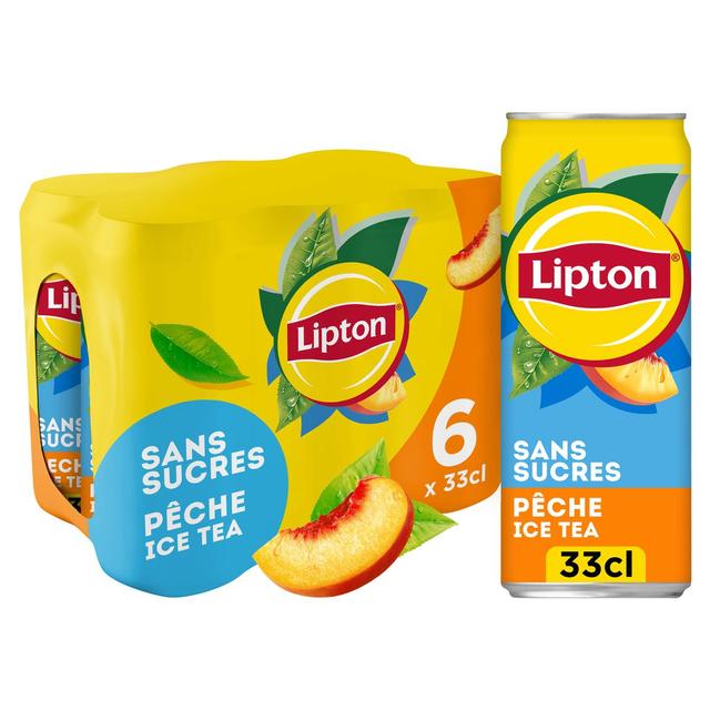 3168930175605 - Lipton - Ice tea pêche sans sucres
