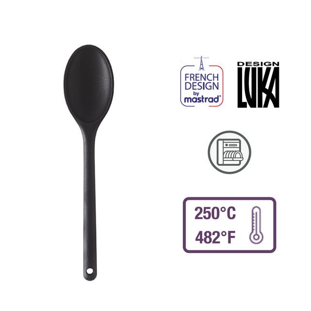 3485990106005 - Mastrad - Cuillère tout silicone Noir