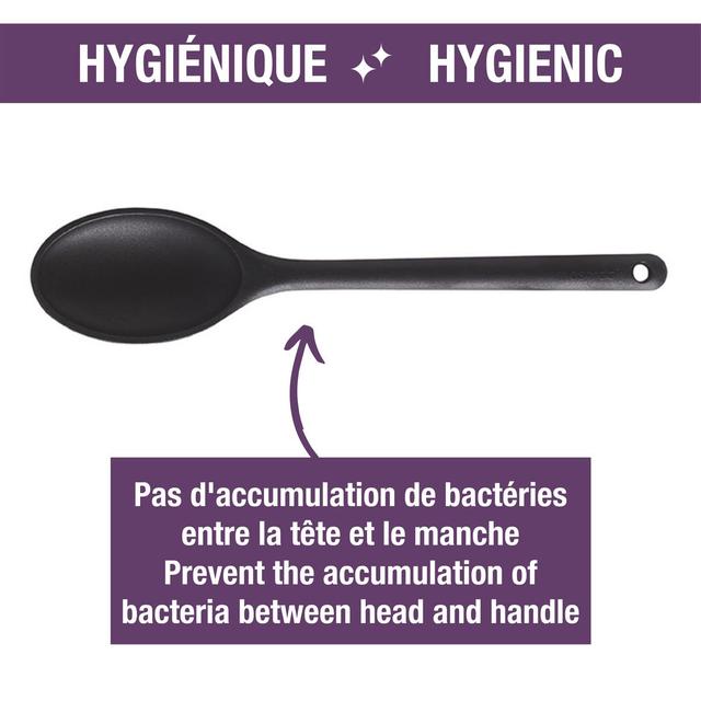 3485990106005 - Mastrad - Cuillère tout silicone Noir