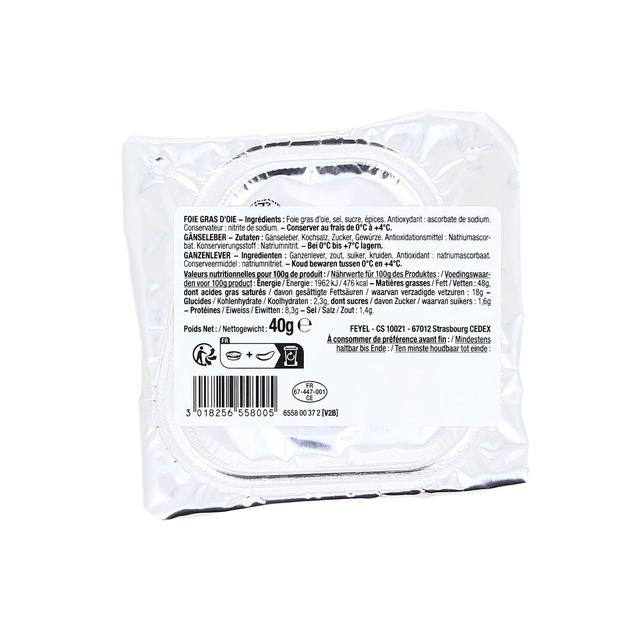 3018256558005 - Feyel - Foie Gras d'Oie Entier
