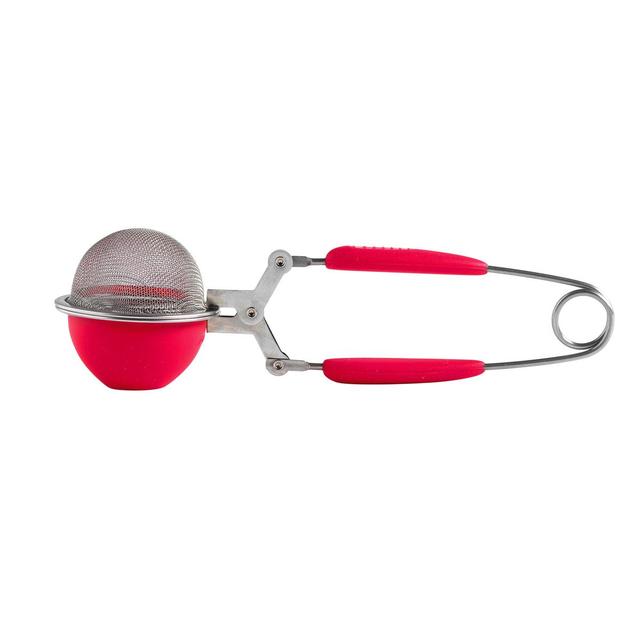 3485990378105 - Mastrad - Saupoudreur / Pince à thé Rouge