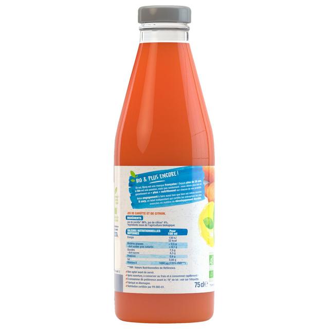 3229820108605 - Bjorg - Jus de carottes bio sans sucre ajouté