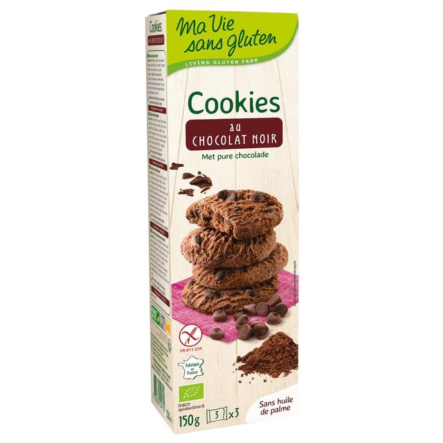3380380049705 - Ma Vie Sans Gluten - Mini cookies au chocolat bio