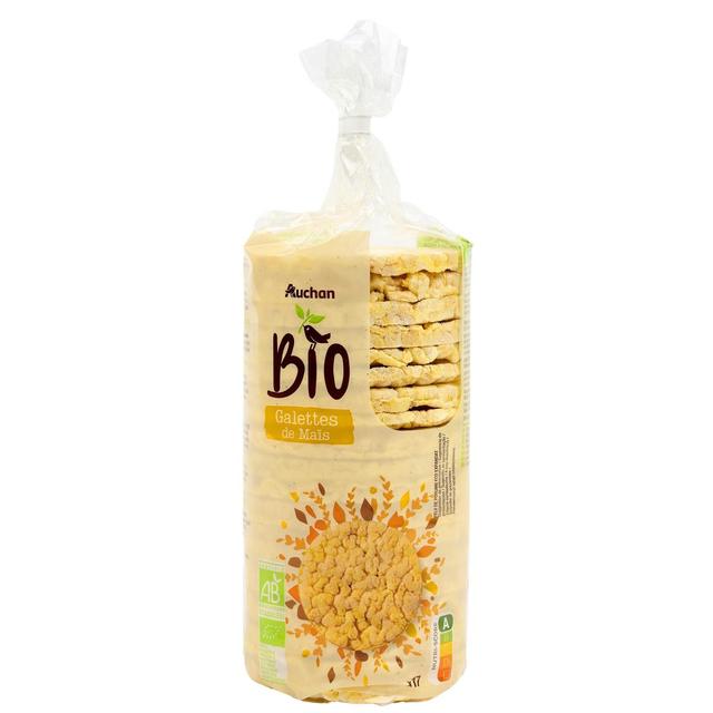 3596710519705 - Auchan BIO - Galettes de maïs bio