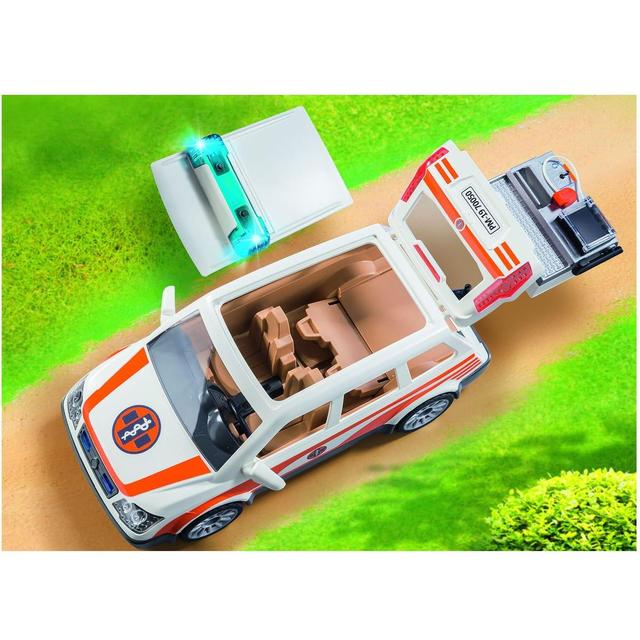 4008789700506 - PLAYMOBIL® City Life - Voiture et ambulancier