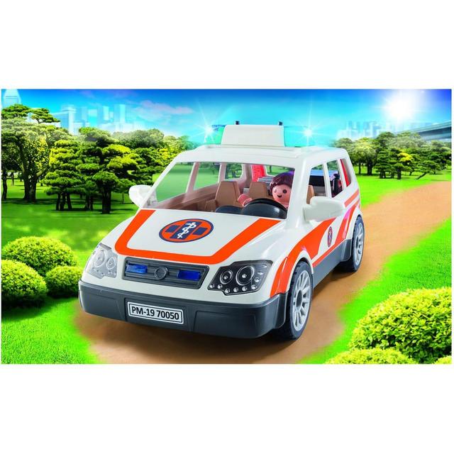 4008789700506 - PLAYMOBIL® City Life - Voiture et ambulancier