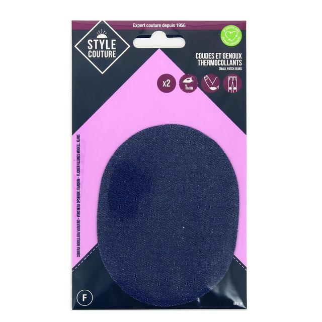 3040695821006 - Style couture - Renfort Coudes/Genoux Jeans thermocollant