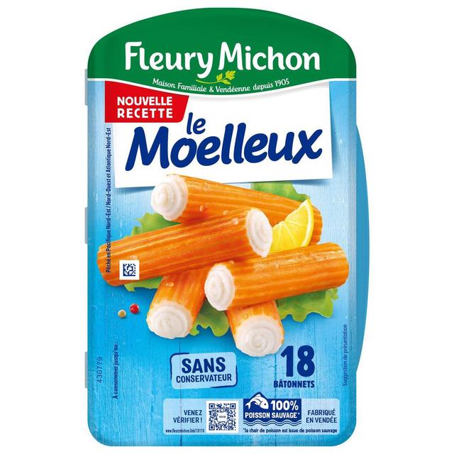 3302740101106 - Fleury Michon - Surimi Moelleux
