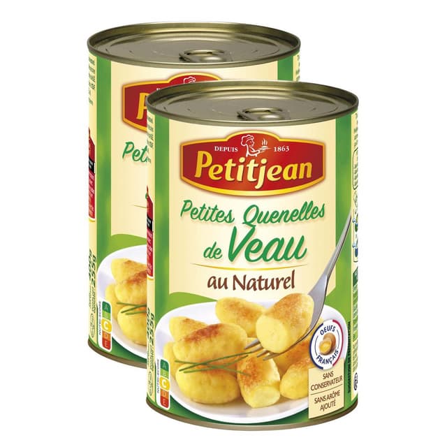 2050000112706 - Petitjean - Petites Quenelles de Veau au Naturel
