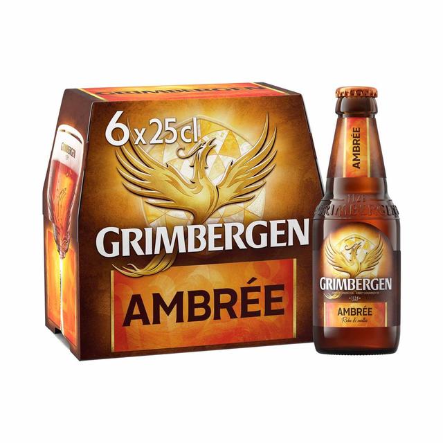3080216003306 - Grimbergen - Bière ambrée d'Abbaye 6.5°