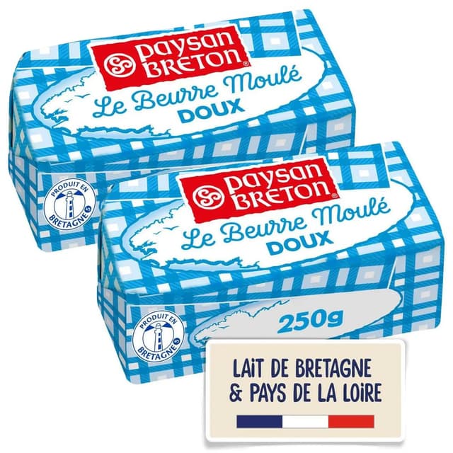 2050000423406 - Paysan Breton - Beurre doux moulé