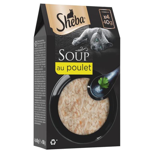 8853301003506 - Sheba - Soup - Sachets Soupe filets de poulet pour chat