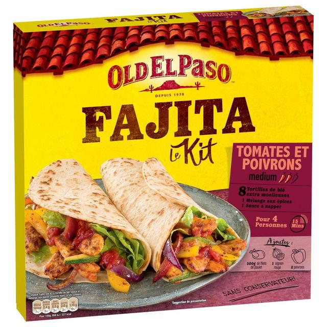 8410076473806 - Old el Paso - Kit Fajitas Tomates et Poivrons