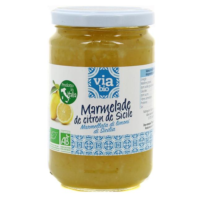 3760099535506 - ViaBio - Marmelade de citron Bio de Sicile