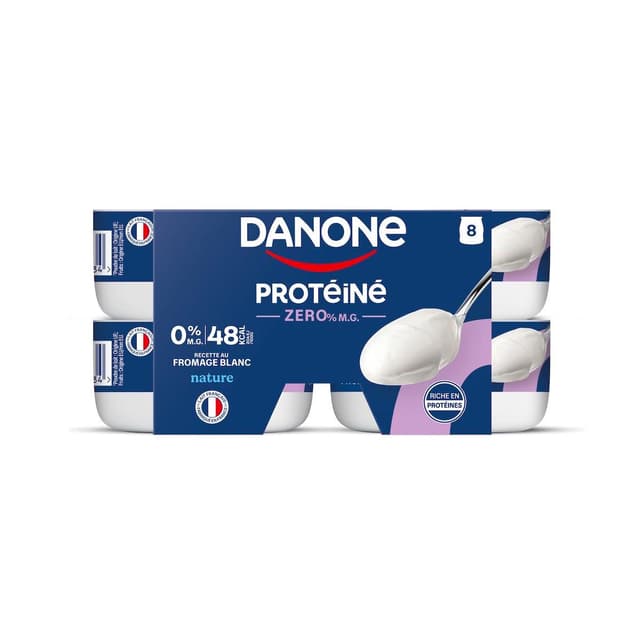 3033490006006 - Danone - Fromage Blanc Nature 0%mg