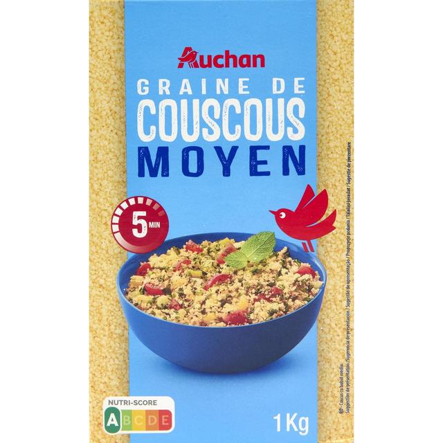 3254560066106 - Auchan - Couscous moyen