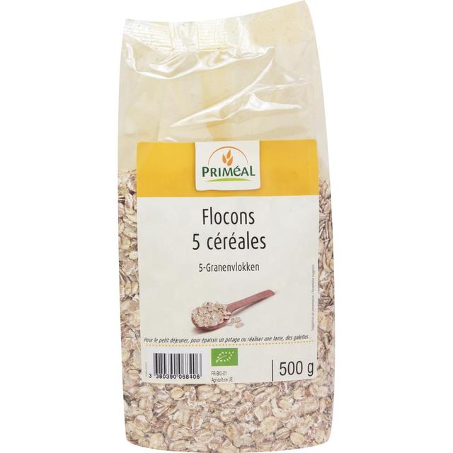 3380390068406 - Priméal - Flocons 5 céréales, bio