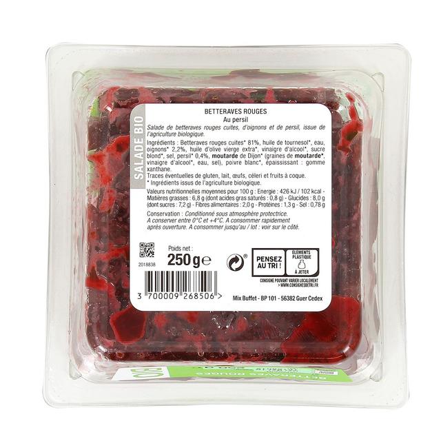 3700009268506 - Mix Buffet - Betteraves rouges Bio