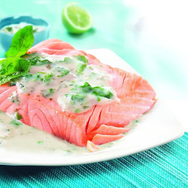 3248839599006 - Marie - Saumons sauvages 100% filet du Pacifique sauce oseille, crème fraiche et échalotes
