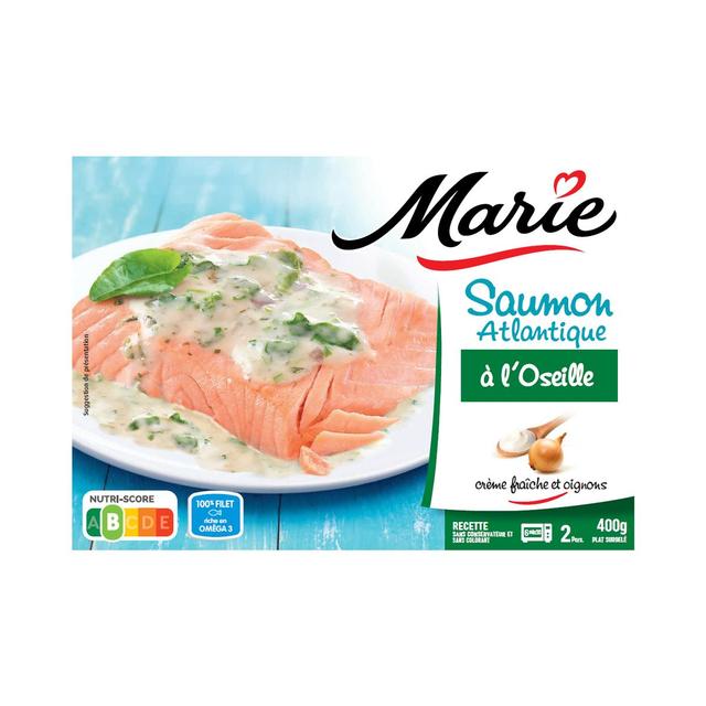 3248839599006 - Marie - Saumons sauvages 100% filet du Pacifique sauce oseille, crème fraiche et échalotes